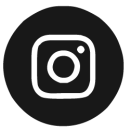 Instagram-logo - ein schwarzer Kreis vor weißem Hintergrund.