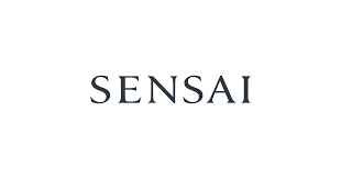 Logo von SENSAI auf weißem Hintergrund.